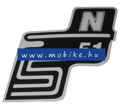 Oldalfelirat S51 N Fehér