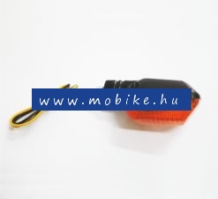Villogólámpa mini +vezeték fekete