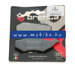 Fékbetét 27 BRENTA GILERA RUNNER 125/180 -98 42,0x77,0/94,5x7,5