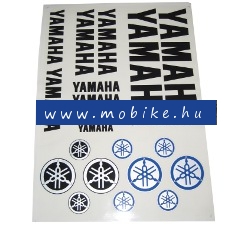 Matrica szett YAMAHA Fekete