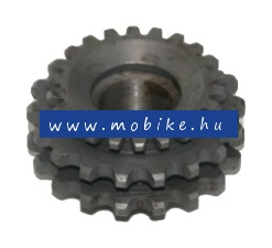 Kuplunglánckerék kicsi duplex ETZ125-150