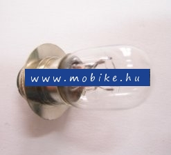 Izzó 12V 25/25W Px15d 1 körm.Robogó